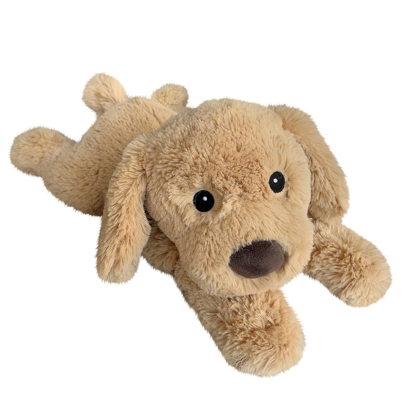 Dog Stuffed Animals, Microwavable Stuffed Animal Adorable Fluffy Puppy Plush for Warmth, Heatable Coolable Lavender Scent Puppy Plush Toy, Cute Soft Dog Plushies for Kids Adults Gift, Golden Retriever