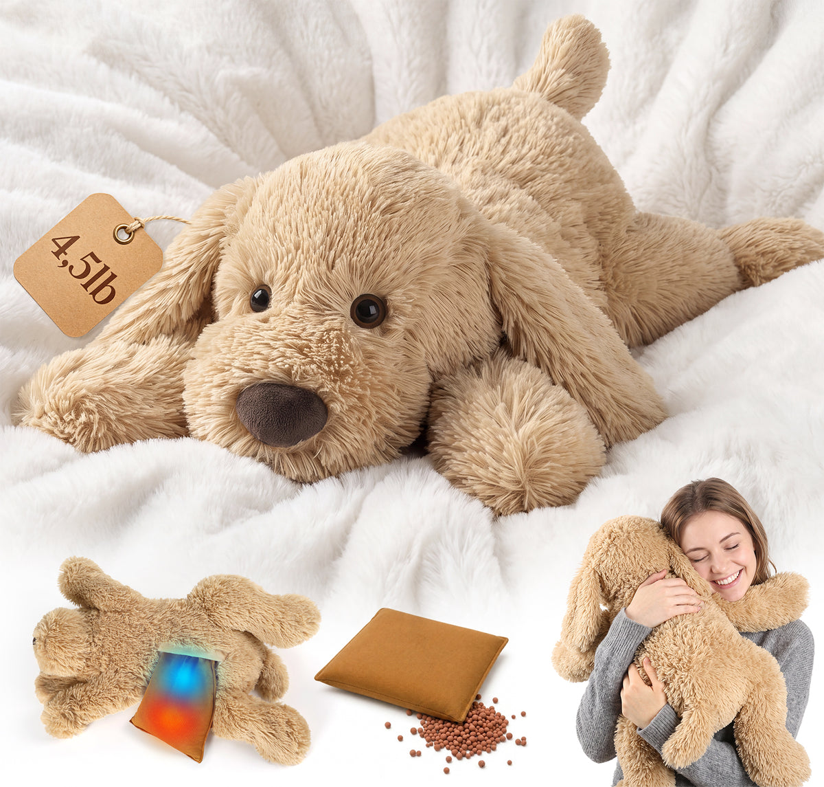 Dog Plush 24in 4.5lbs