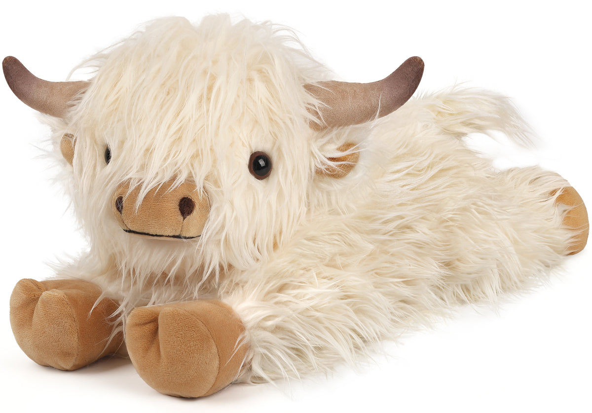 Highland Cow Plush 12in 2.2lbs