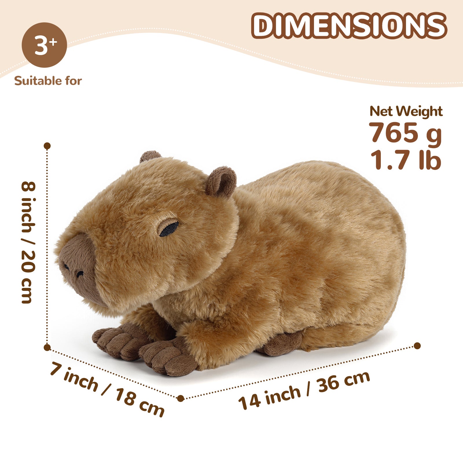Capybara Plush