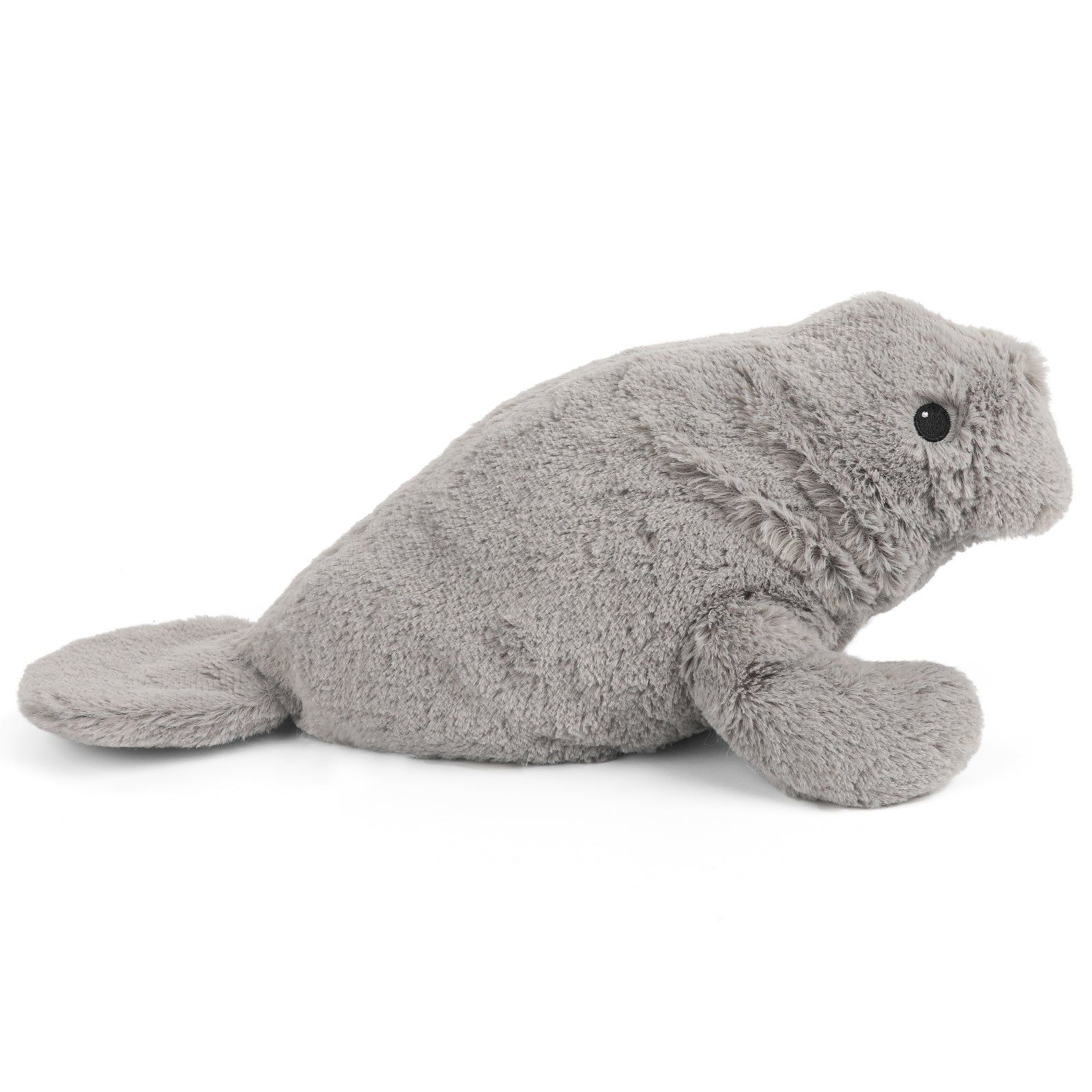 Manatee Stuffed Animals, Microwavable Stuffed Animal Adorable Fluffy Manatee Plush for Warmth Comfort, Heatable Coolable Lavender Scent Toy, Cute Soft Plushie Gift for Kids Boys Girls