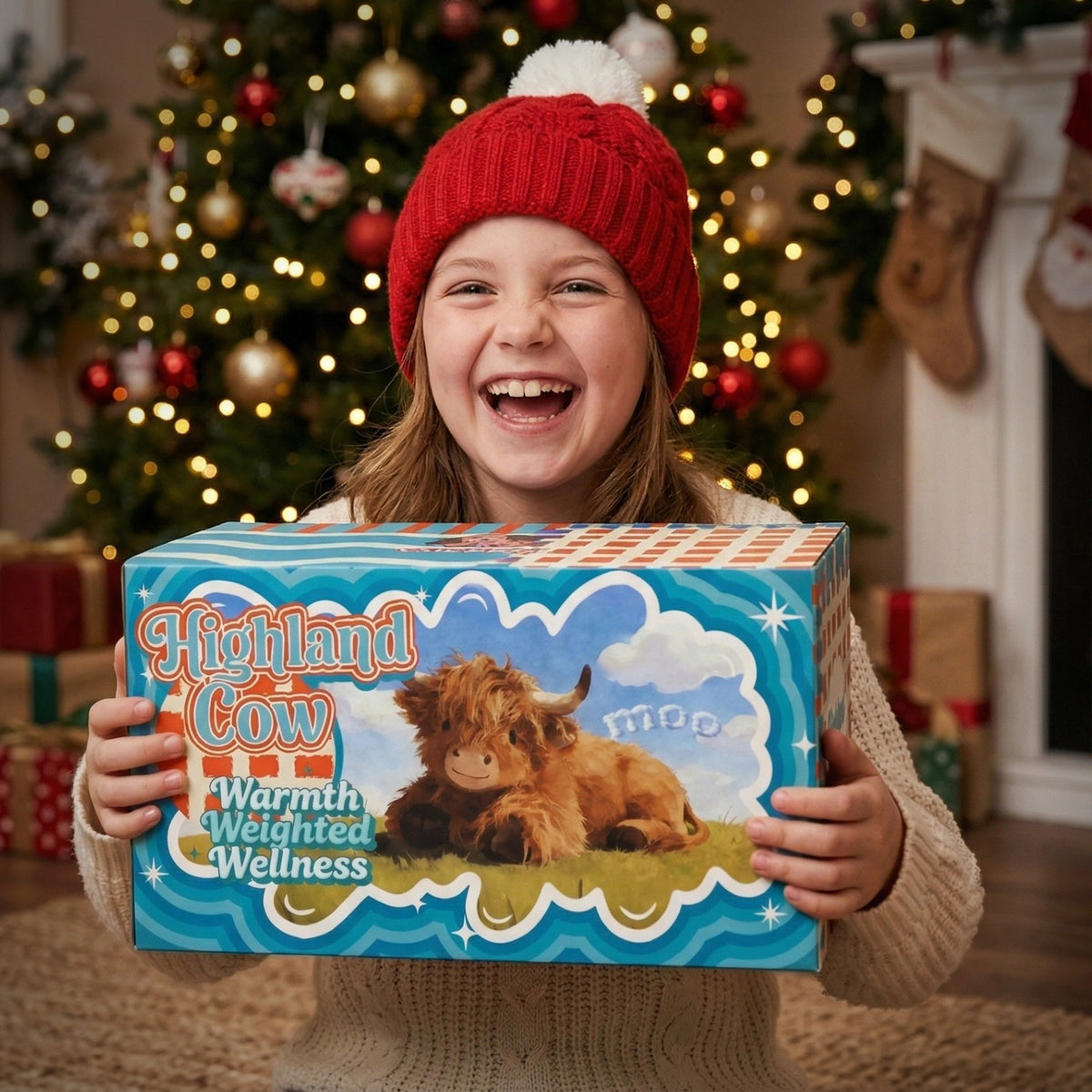 Highland Cow Plush 25in 5lbs