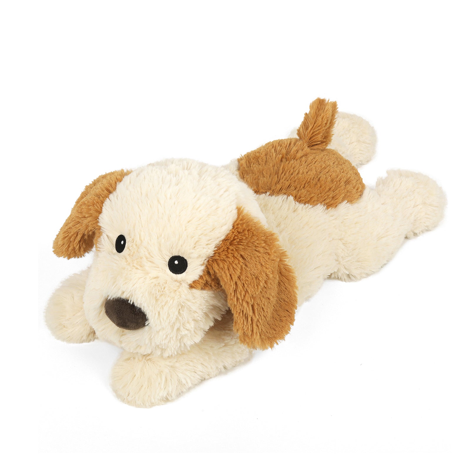 Puppy Stuffed Animals, Microwavable Stuffed Animal Adorable Fluffy Dog Plush for Warmth, Heatable & Coolable Lavender Scent Puppy Plush Toys, Cute Soft Dog Plushies for Kids & Adults Girls Boys Gifts